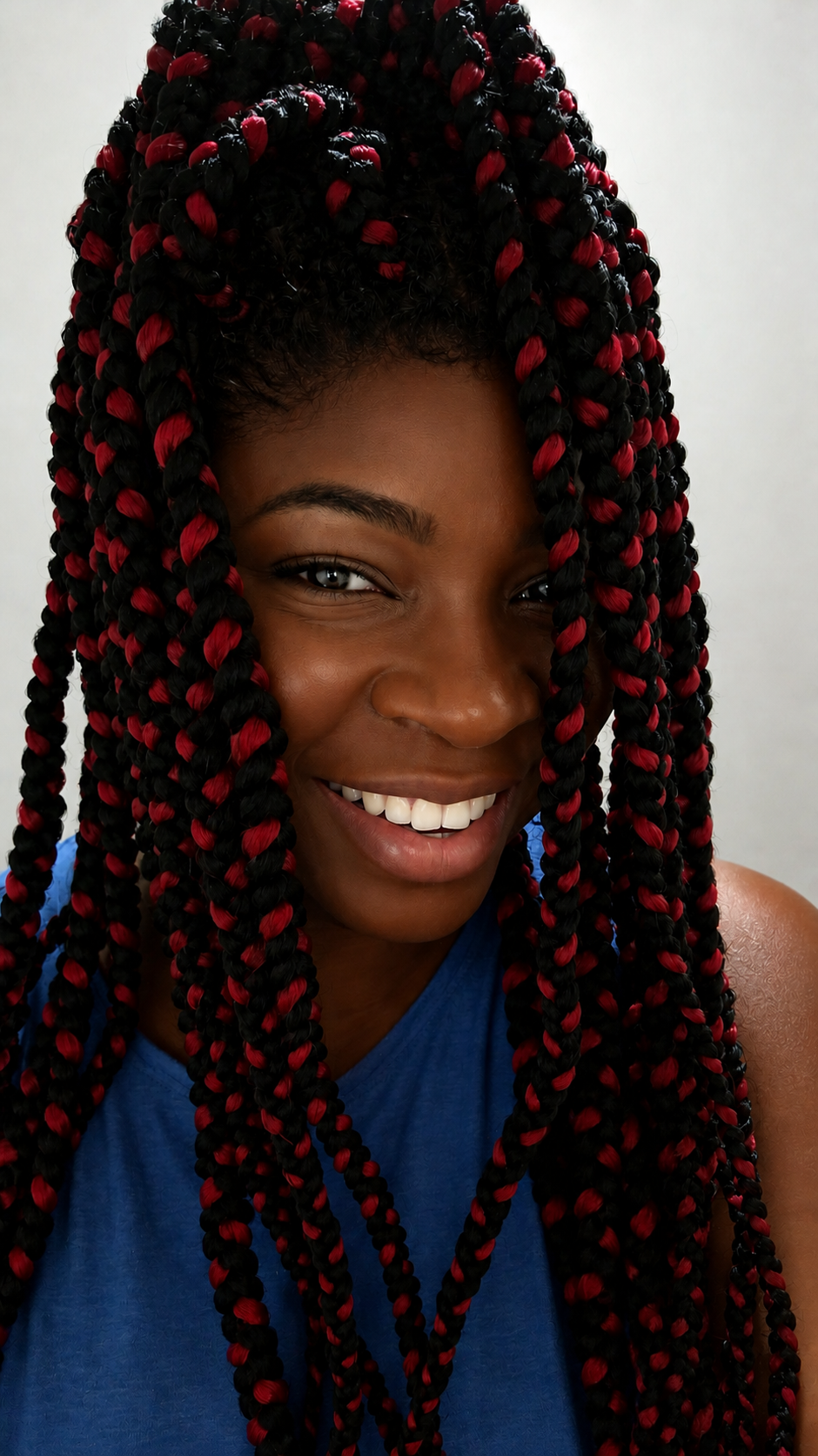 Georgeous braided wig 32 inches for everyday wear several colours