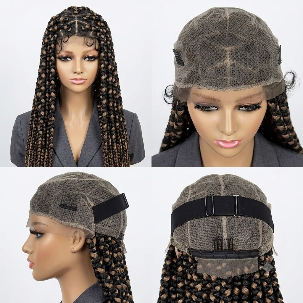 Georgeous braided wig 32 inches for everyday wear several colours